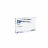 Dasatinib-ratiopharm 100 mg Filmtabletten, 30 st, ratiopharm GmbH