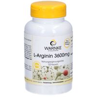 L-Arginin 3600 mg, 120 st, Warnke Vitalstoffe GmbH