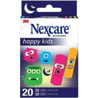 Nexcare Happy Kids Monster, 20 st, 3M Deutschland GmbH