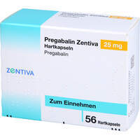 Pregabalin Zentiva 25 mg Hartkapseln, 56 st, Zentiva Pharma GmbH