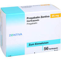 Pregabalin Zentiva 25 mg Hartkapseln, 56 st, Zentiva Pharma GmbH