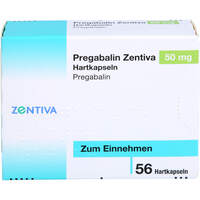 Pregabalin Zentiva 50 mg Hartkapseln, 56 st, Zentiva Pharma GmbH