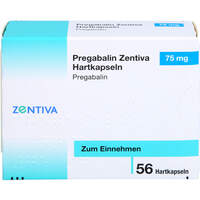 Pregabalin Zentiva 75 mg Hartkapseln, 56 st, Zentiva Pharma GmbH