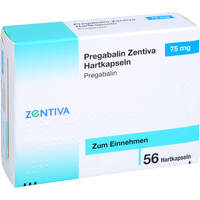 Pregabalin Zentiva 75 mg Hartkapseln, 56 st, Zentiva Pharma GmbH