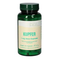 KUPFER 1MG BIOS KAPSELN, 100 st, Bios Medical Services