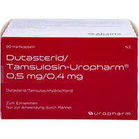 Dutasterid/Tamsulosin Uropharm 0.5 mg/0.4 mg, 90 st, Abanta Pharma GmbH