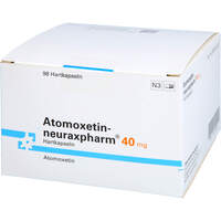 Atomoxetin-neuraxpharm 40mg Hartkapseln, 98 st, neuraxpharm Arzneimittel GmbH
