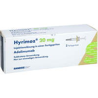 Hyrimoz 20 mg Inj.-Lösung i.e.Fertigspritze, 2 st, HEXAL AG