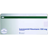 Lacosamid Heumann 150 mg Filmtabletten, 56 Stk., Heumann Pharma GmbH & Co. Generica KG