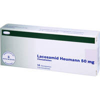 Lacosamid Heumann 50 mg Filmtabletten, 14 Stk., Heumann Pharma GmbH & Co. Generica KG Lacosamid Heumann 50 mg Filmtabletten, 14 Stk., Heumann Pharma GmbH & Co. Generica KG
