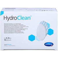 HydroClean Kompressen steril 4x8 cm, 10 st, Tora Pharma GmbH