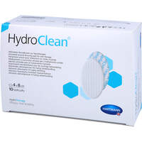 HydroClean Kompressen steril 4x8 cm, 10 st, Tora Pharma GmbH