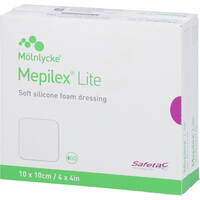 MEPILEX Lite Schaumverband 10x10 cm steril, 10 st, C P C medical GmbH & Co. KG