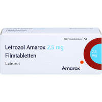 Letrozol Amarox 2.5 mg Filmtabletten, 30 Stk., AMAROX PHARMA GmbH