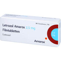 Letrozol Amarox 2.5 mg Filmtabletten, 30 Stk., AMAROX PHARMA GmbH