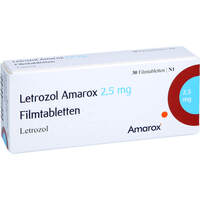 Letrozol Amarox 2.5 mg Filmtabletten, 30 Stk., AMAROX PHARMA GmbH