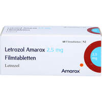 Letrozol Amarox 2.5 mg Filmtabletten, 60 Stk., AMAROX PHARMA GmbH