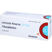 Letrozol Amarox 2.5 mg Filmtabletten, 60 Stk., AMAROX PHARMA GmbH