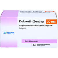 Duloxetin Zentiva 30 mg magensaftresistente Hartka, 56 Stk., Zentiva Pharma GmbH