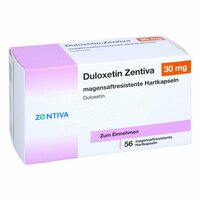 Duloxetin Zentiva 30 mg magensaftresistente Hartka, 56 Stk., Zentiva Pharma GmbH