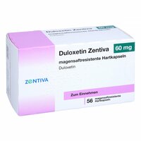 Duloxetin Zentiva 60 mg magensaftresistente Hartka, 56 Stk., Zentiva Pharma GmbH