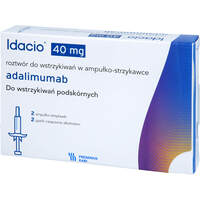 Idacio 40 mg Injekt.-Lösung i.e.Fertigspritze, 2 st, Abacus Medicine A/S