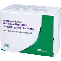 Amlodipin/Valsartan/HCT ELPEN 10 mg/320 mg/25 mg, 98 st, Elpen Pharmaceutical Co. Inc.