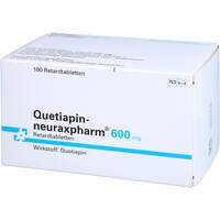 Quetiapin-neuraxpharm 600 mg Retardtabletten, 100 st, neuraxpharm Arzneimittel GmbH