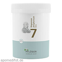 Biochemie Pflüger Nr. 7 Magnesium phosphoricum D6, 250 g, Homöopathisches Laboratorium Alexander Pflüger GmbH & Co. KG