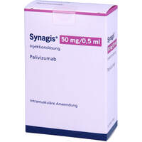 SYNAGIS 50 mg Injektionslösung 100 mg/ml Dsfl., 1x0.5 ml, Orifarm GmbH