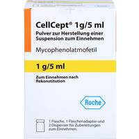 CellCept 1 g/5 ml Pulver z.Herstell.e. Susp.z.Einn, 110 g, Originalis B.V.