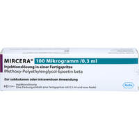Mircera 100 Mikrogramm/0.3 ml Inj.-Lsg.i.e.Fert.-S, 1 st, Originalis B.V.