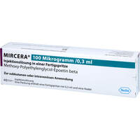 Mircera 100 Mikrogramm/0.3 ml Inj.-Lsg.i.e.Fert.-S, 1 st, Originalis B.V.