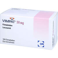 VIMPAT 50 mg Filmtabletten, 168 Stk., Aca Müller/Adag Pharma AG