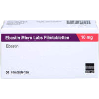 Ebastin Micro Labs 10 mg Filmtabletten, 50 Stk., Micro Labs GmbH