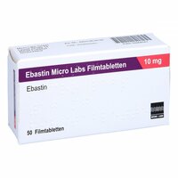Ebastin Micro Labs 10 mg Filmtabletten, 50 Stk., Micro Labs GmbH