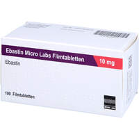 Ebastin Micro Labs 10 mg Filmtabletten, 100 Stk., Micro Labs GmbH