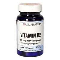 VITAMIN B2 25MG GPH KAPSELN, 60 Stk., Hecht-Pharma GmbH