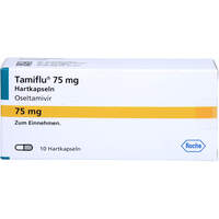 Tamiflu 75 mg Hartkapseln, 10 st, Orifarm GmbH