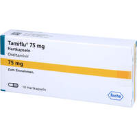 Tamiflu 75 mg Hartkapseln, 10 st, Orifarm GmbH