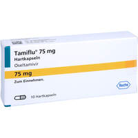Tamiflu 75 mg Hartkapseln, 10 st, Orifarm GmbH
