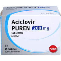 Aciclovir PUREN 200 mg Tabletten, 25 Stk., PUREN Pharma GmbH & Co. KG