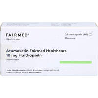 Atomoxetin Fairmed Healthcare 10 mg Hartkapseln, 28 st, Fairmed Healthcare GmbH