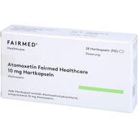 Atomoxetin Fairmed Healthcare 10 mg Hartkapseln, 28 st, Fairmed Healthcare GmbH