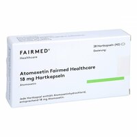 Atomoxetin Fairmed Healthcare 18 mg Hartkapseln, 28 st, Fairmed Healthcare GmbH