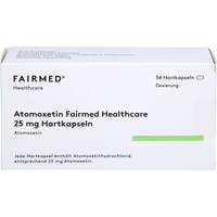 Atomoxetin Fairmed Healthcare 25 mg Hartkapseln, 56 st, Fairmed Healthcare GmbH