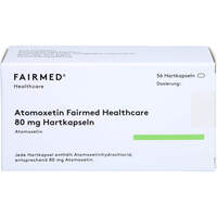 Atomoxetin Fairmed Healthcare 80 mg Hartkapseln, 56 st, Fairmed Healthcare GmbH