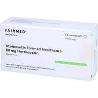 Atomoxetin Fairmed Healthcare 80 mg Hartkapseln, 56 st, Fairmed Healthcare GmbH