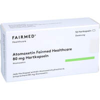 Atomoxetin Fairmed Healthcare 80 mg Hartkapseln, 56 st, Fairmed Healthcare GmbH