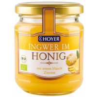 HOYER Bio Ingwer im Honig, 250 g, HOYER GmbH